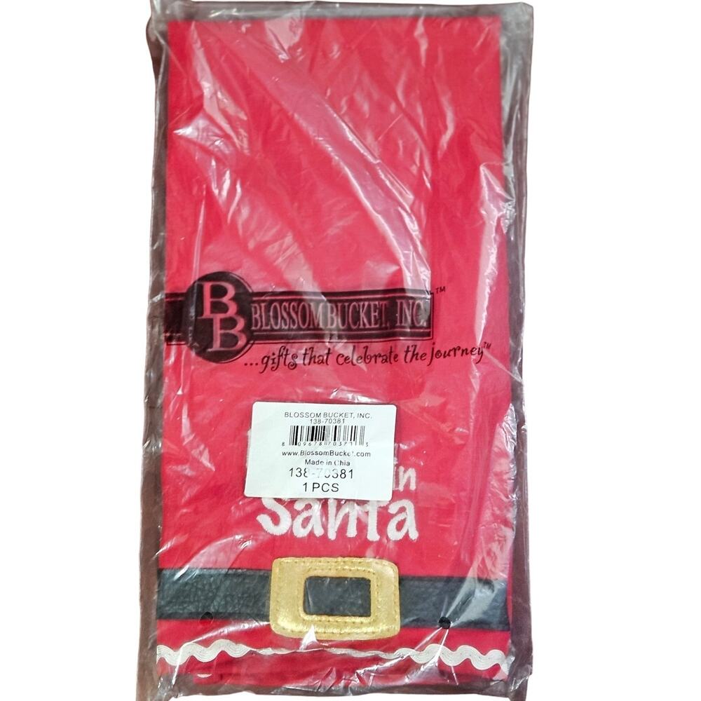 New I Believe in Santa Tea Towel